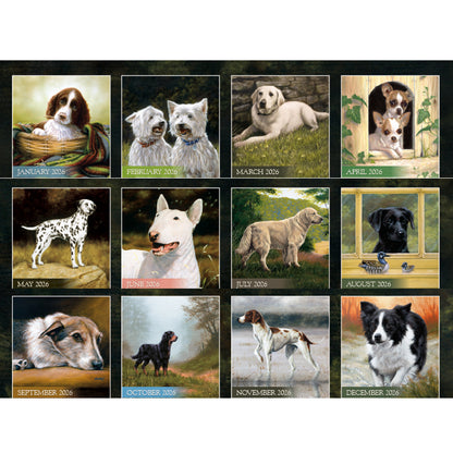 Love of Dogs 2026 Wall Calendar