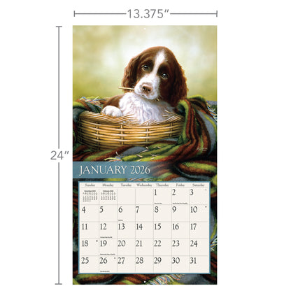 Love of Dogs 2026 Wall Calendar