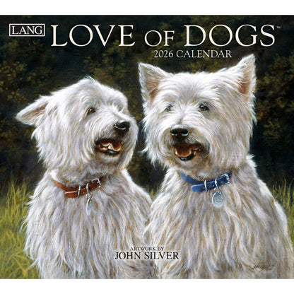 Love of Dogs 2026 Wall Calendar