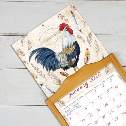 Proud Rooster 2026 Wall Calendar
