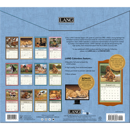 Puppy 2026 Wall Calendar