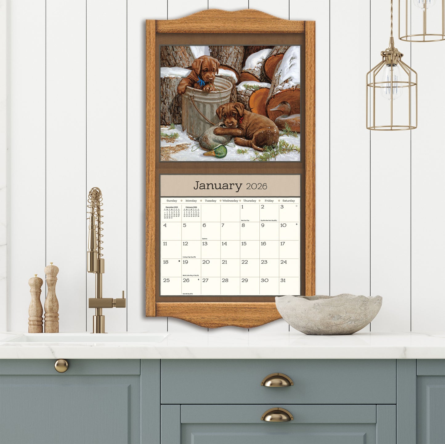 Puppy 2026 Wall Calendar