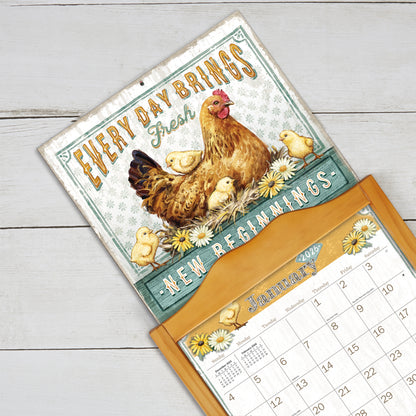 Farmhouse 2026 Wall Calendar