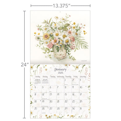 Watercolor Seasons 2026 Wall Calendar