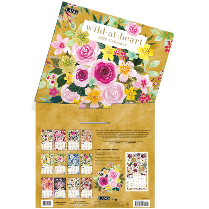 Wild at Heart 2026 Wall Calendar