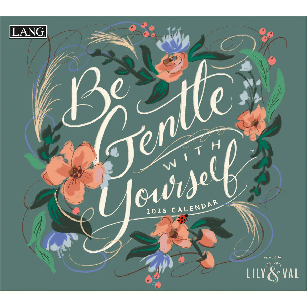 Be Gentle 2026 Wall Calendar