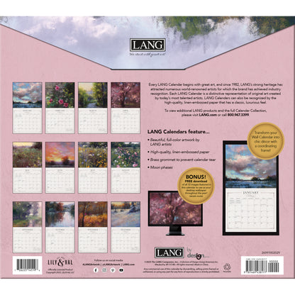 Soft Escapes 2026 Wall Calendar