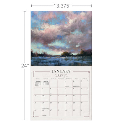 Soft Escapes 2026 Wall Calendar