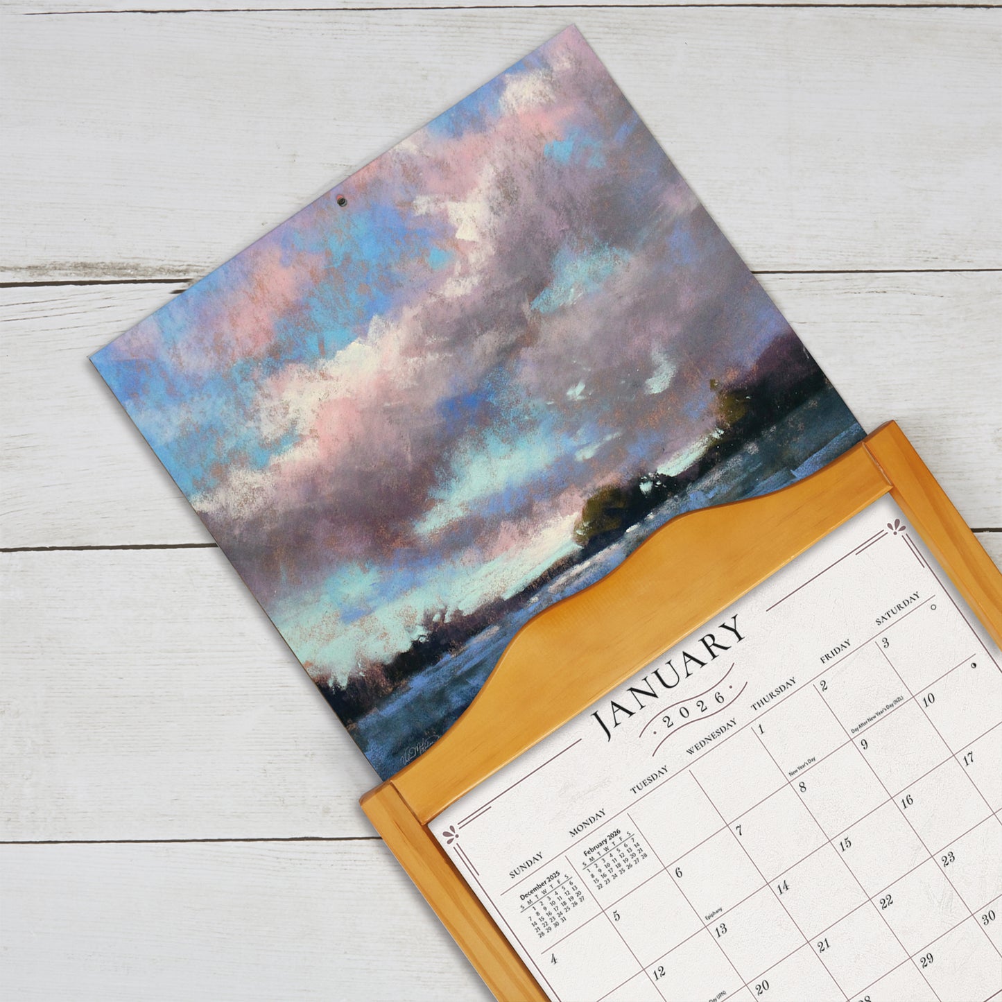 Soft Escapes 2026 Wall Calendar