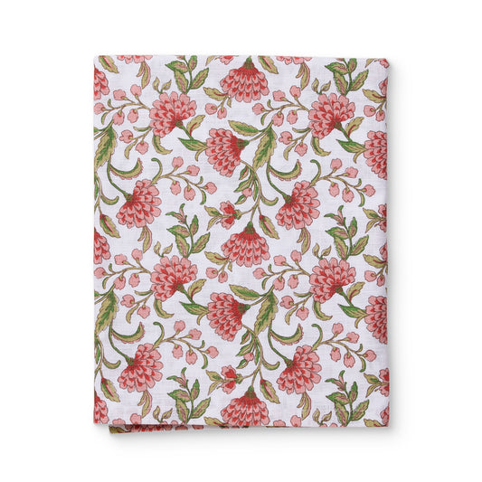 Georgia Pink/Green Tablecloth