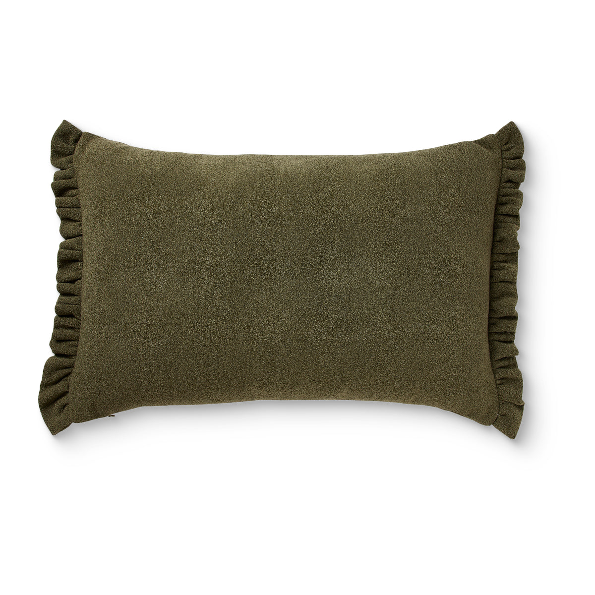 Willa Frill Cushion | Basil