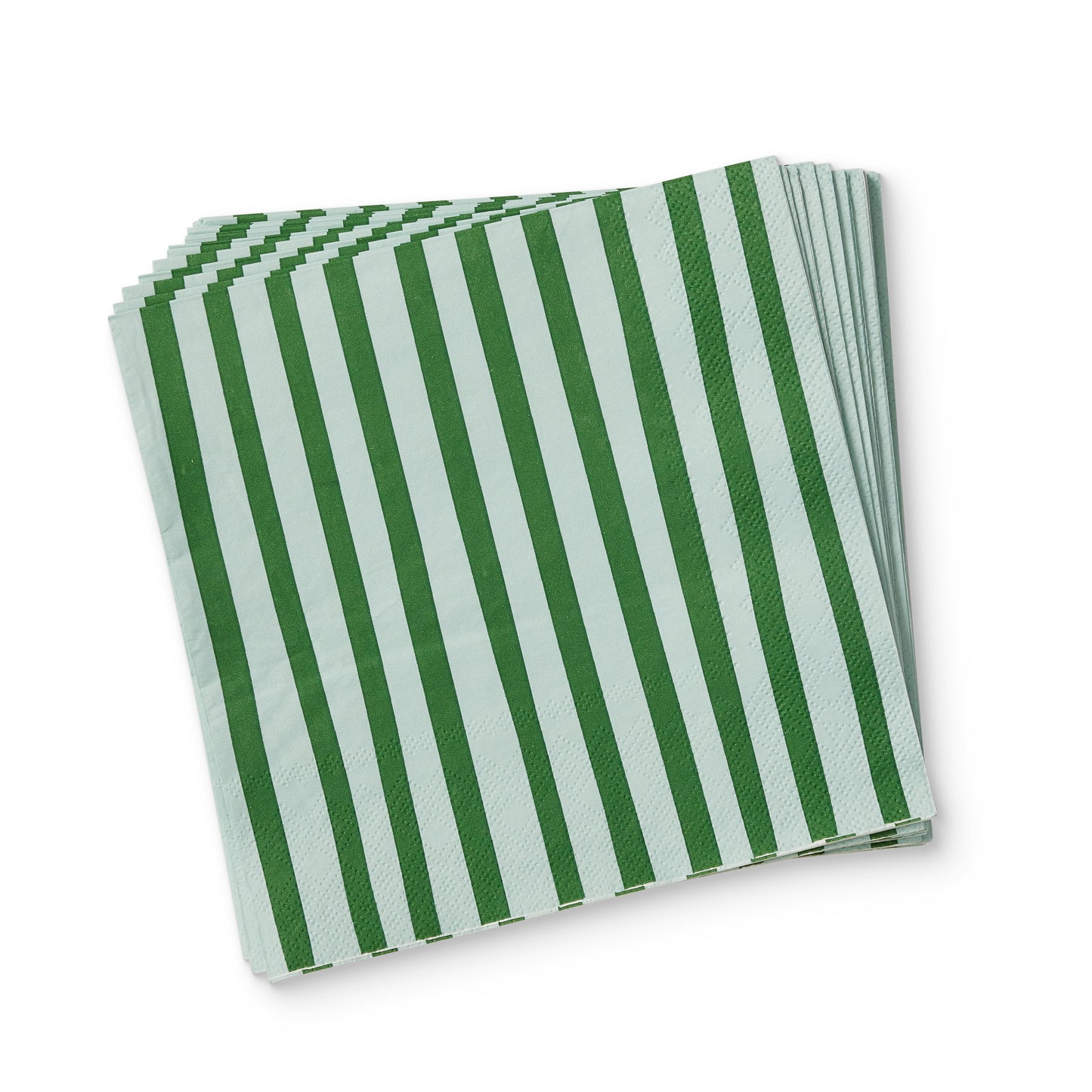 Niki Stripe Green Paper Napkin