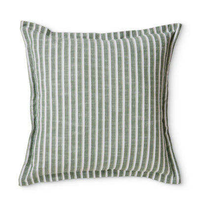 Bathurst Stripe Cushion | Green