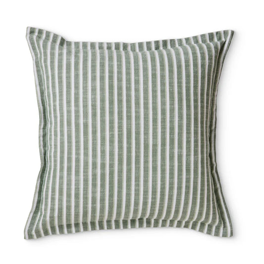 Bathurst Stripe Cushion | Green