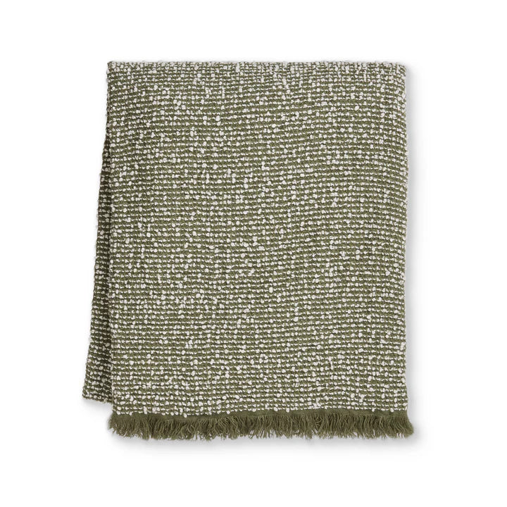 Clara Green/Cream Throw
