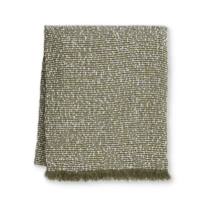 Clara Green/Cream Throw