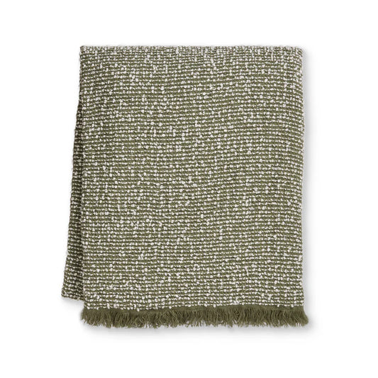 Clara Green/Cream Throw