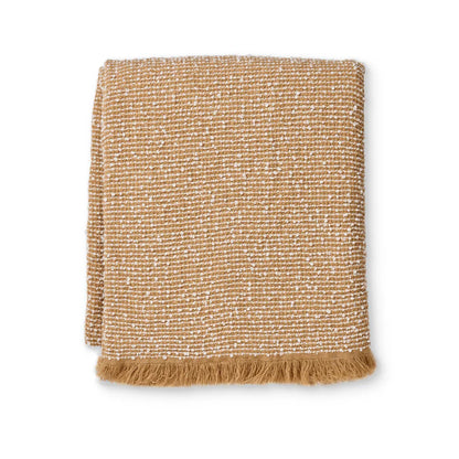 Clara Camel/Cream Throw