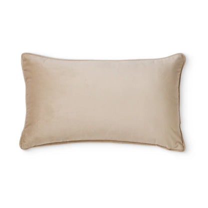 Mira Velvet Cushion | Fawn