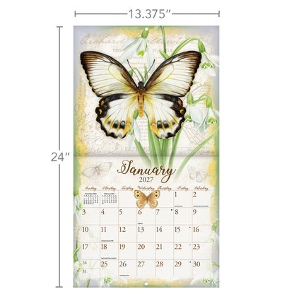 Butterflies 2027 Wall Calendar