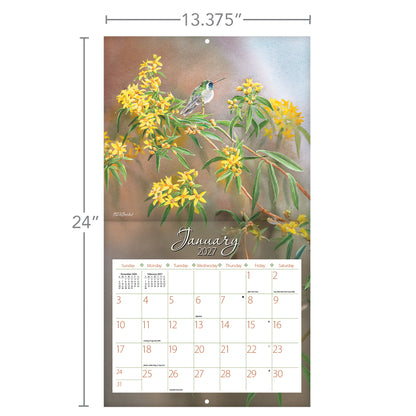 Hummingbird 2027 Wall Calendar