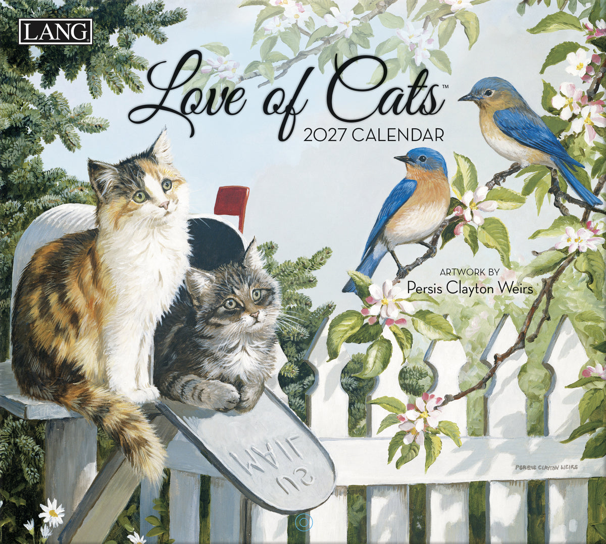 Love of Cats 2027 Wall Calendar
