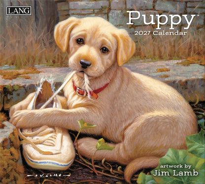 Puppy 2027 Wall Calendar