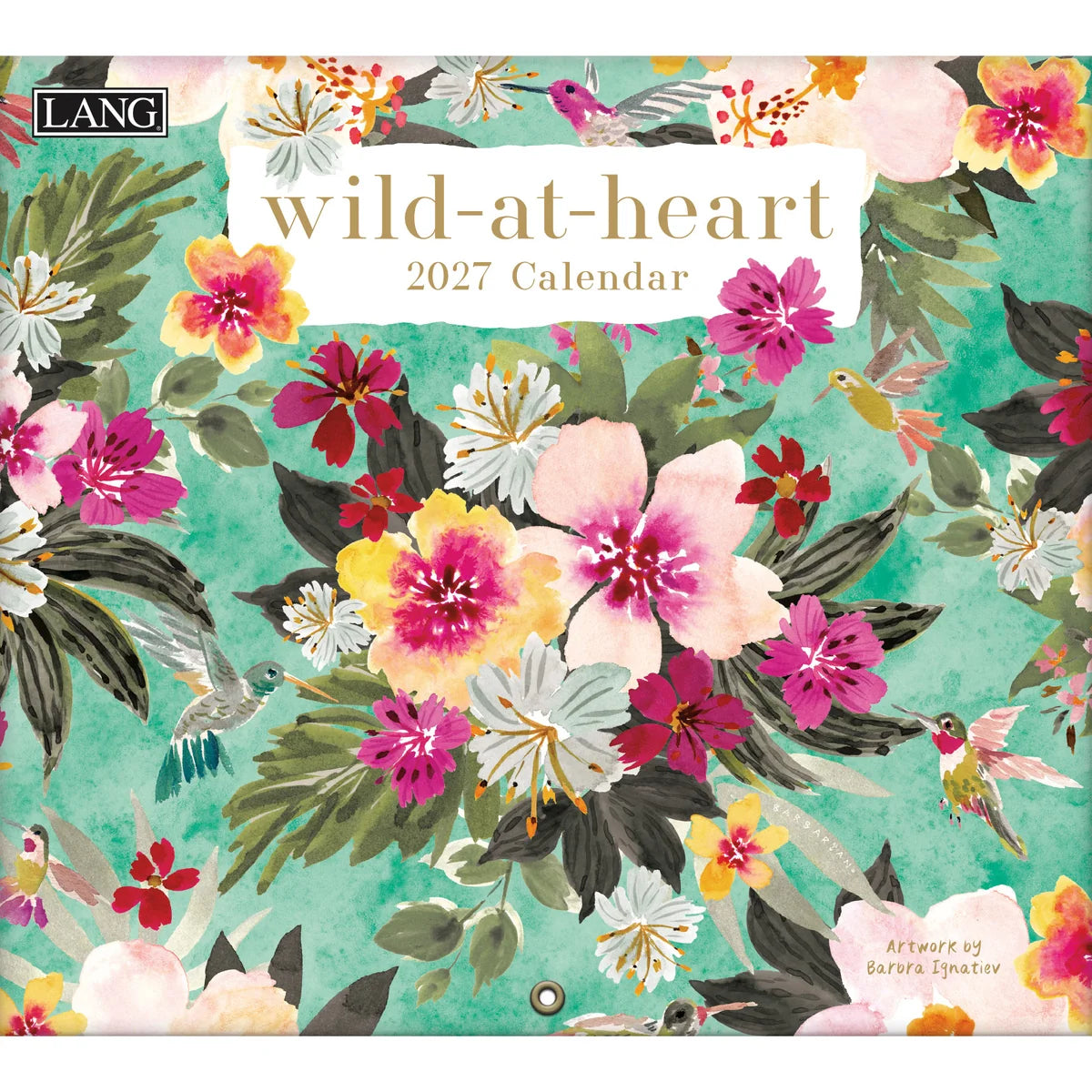 Wild At Heart 2027 Wall Calendar