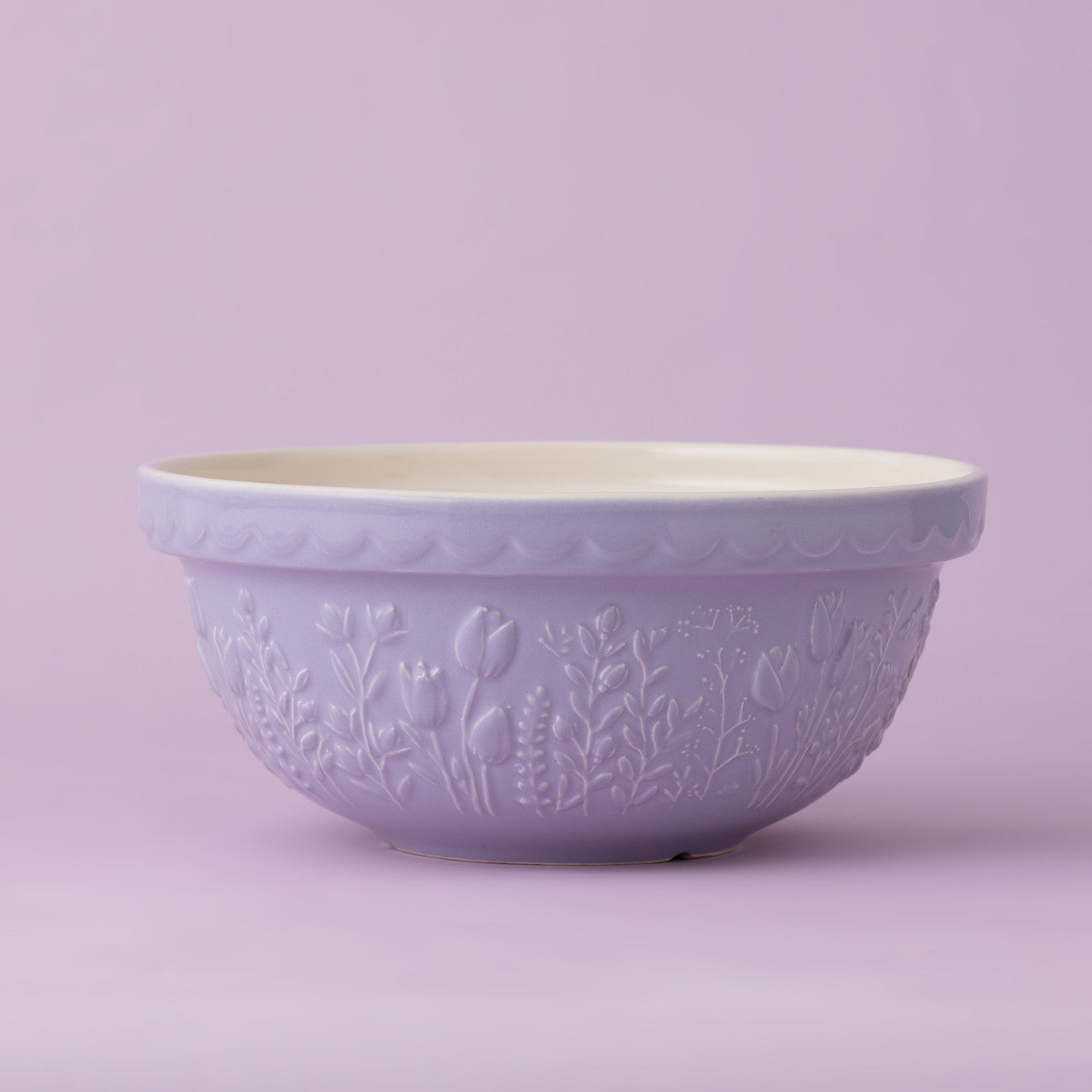 Mason Cash In the Meadow Tulip Mixing Bowl - Lilac 24cm | 2.0lt