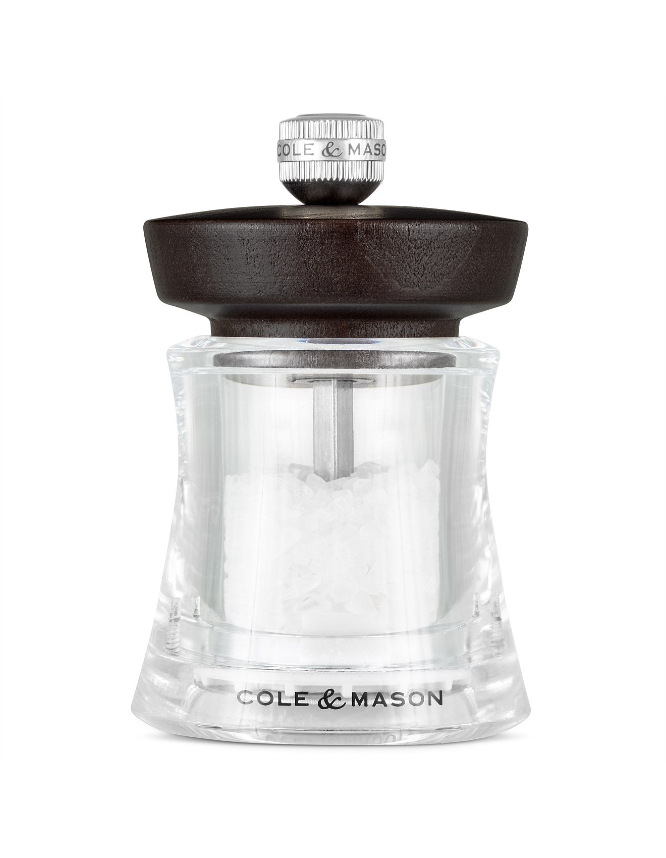 Holborn Black Wood Salt Mill