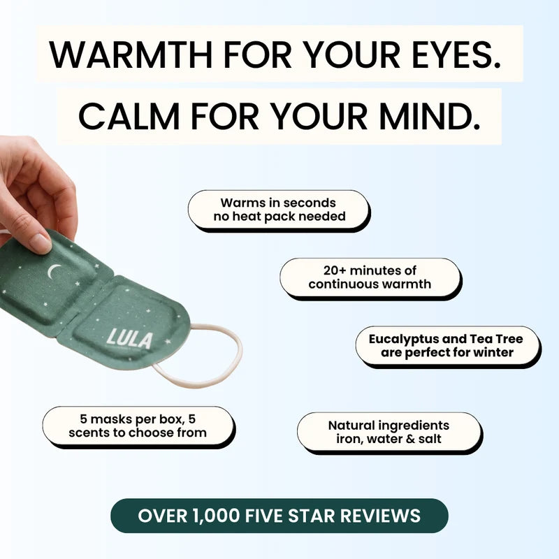 Eucalyptus & Tea Tree Self Warming Eye Mask