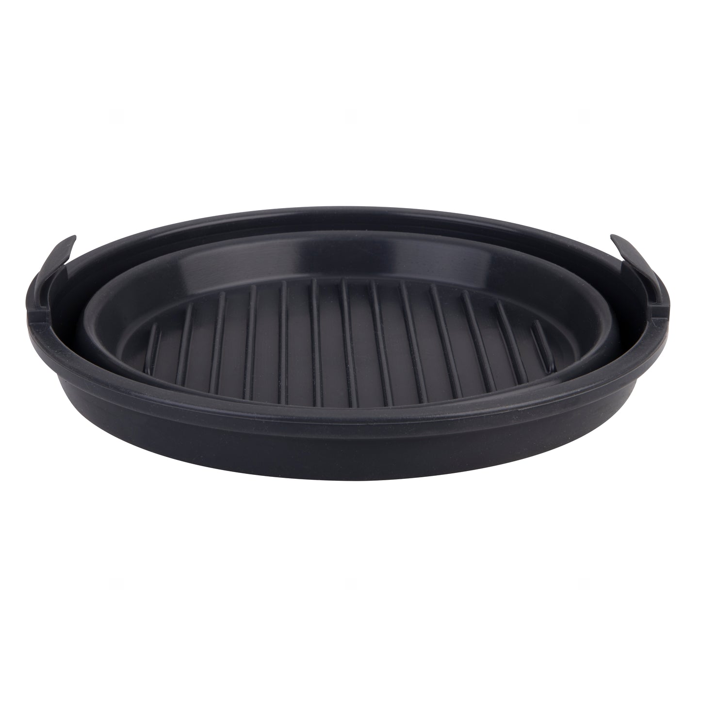 Silicone Round Collapsible Air Fryer Basket 22cm