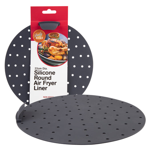 Silicone Round Air Fryer Liner 22cm