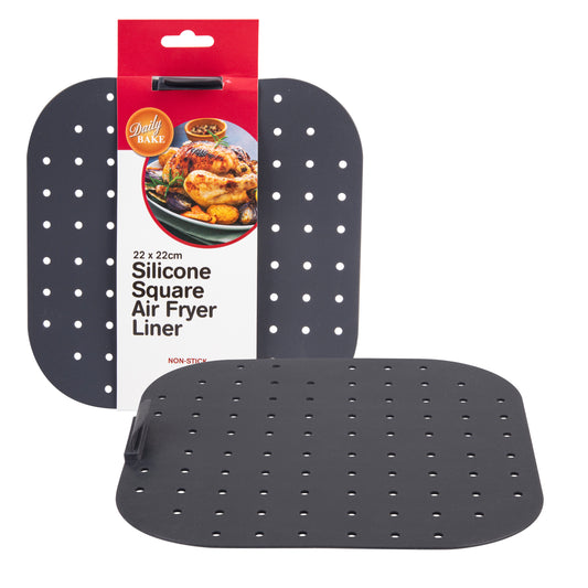 Silicone Square Air Fryer Liner 22cm