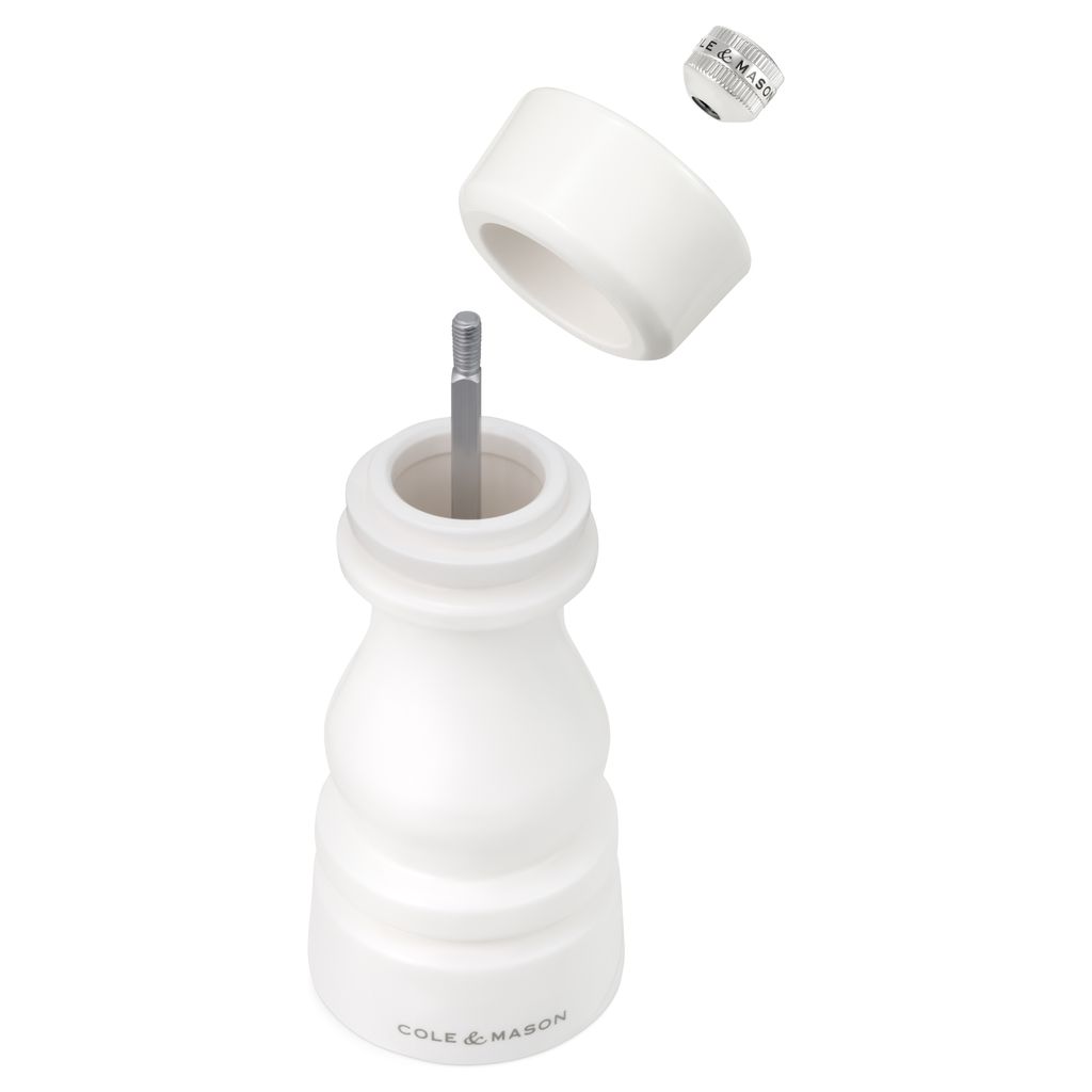 London Black & White Salt & Pepper Mill Set