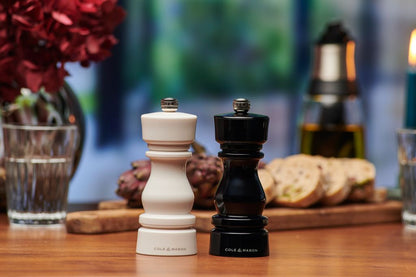 London Black & White Salt & Pepper Mill Set