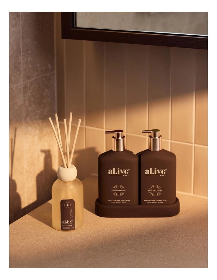 Transformative Wash & Lotion Duo | Vanilla Cream & Tonka Bean LTD ED