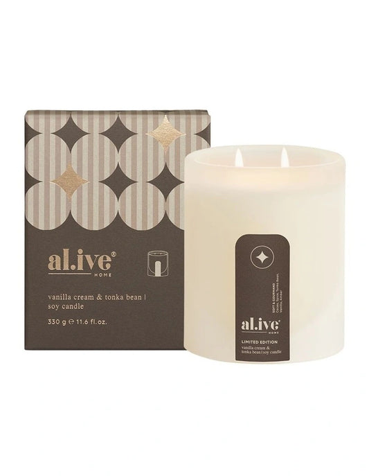 Candle  - Vanilla Cream & Tonka Bean LTD ED