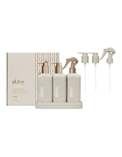 Kitchen Trio Gift Set Bronze Edition | Lemon & Pomegranate Watermelon & Lime LTD ED