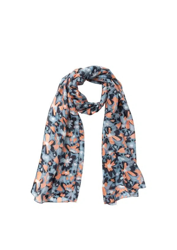 Floral Essence Silk Scarf