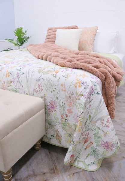 Bedspread Large Native Florals