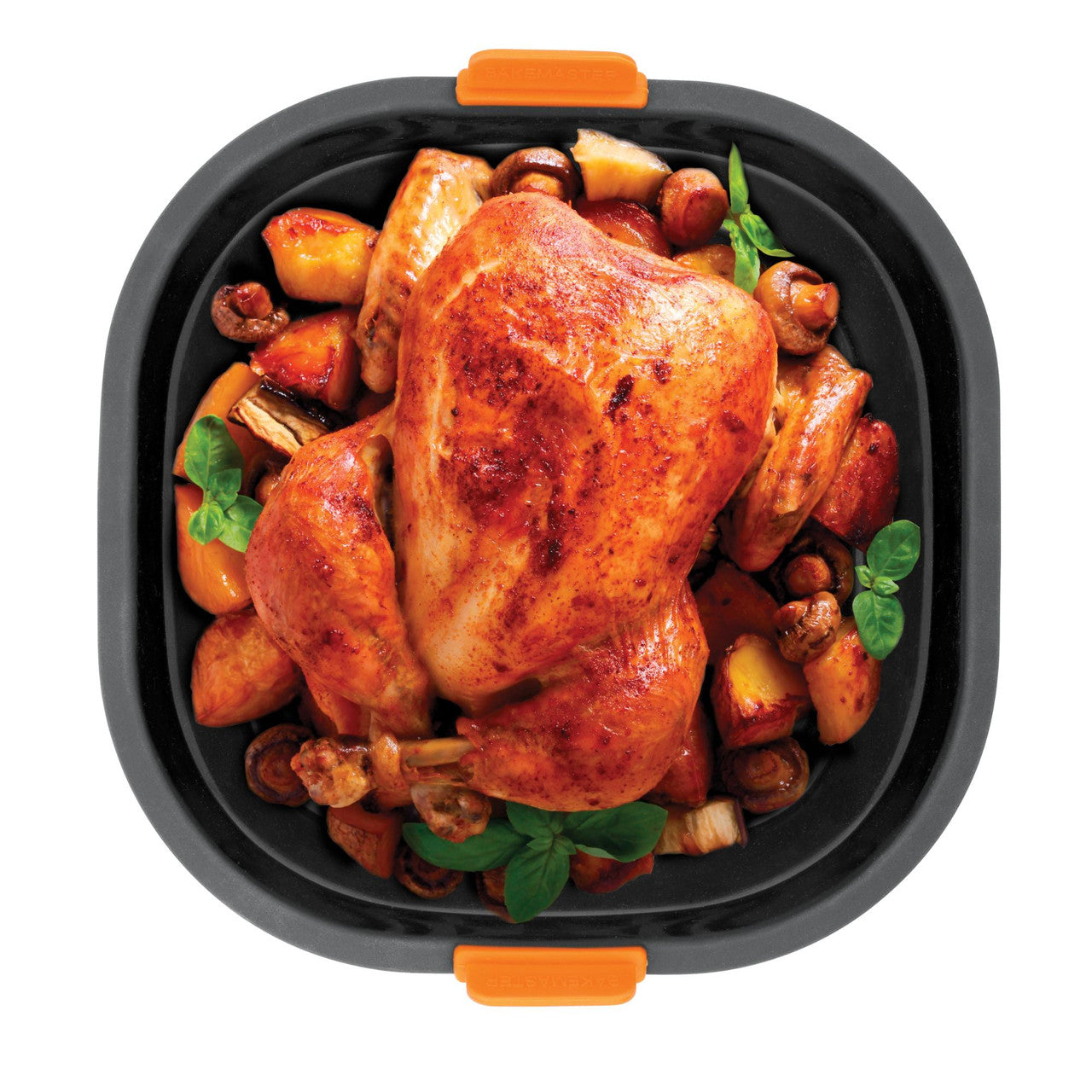 Silicone Square Collapsible Air Fryer Insert 21cm