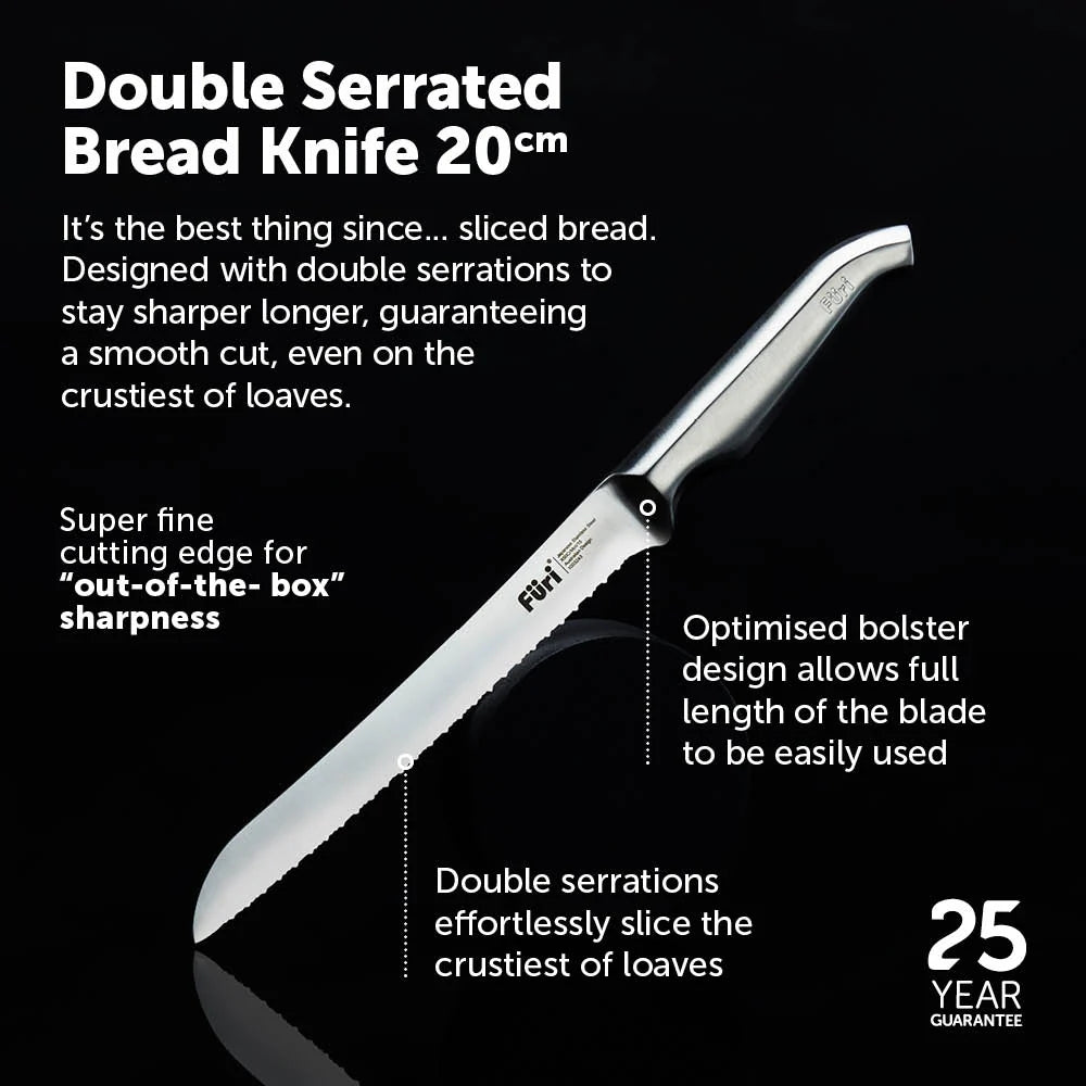 Furi Pro Bread Knife & Board Set