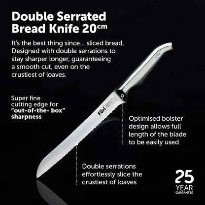 Furi Pro Bread Knife & Board Set