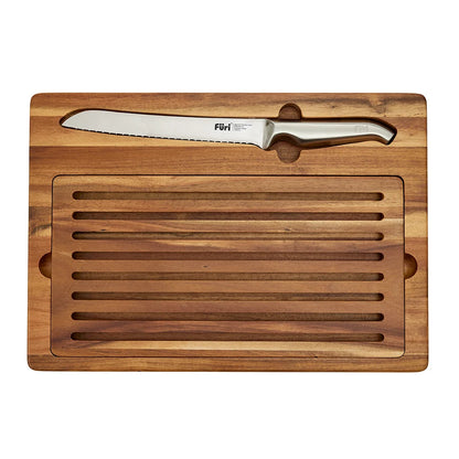 Furi Pro Bread Knife & Board Set