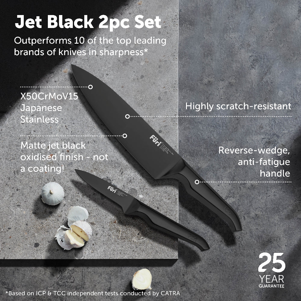 Furi Pro Jet Black Classic Set 2pce