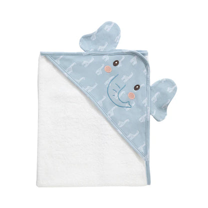 Baby Towel Hooded - Elephant