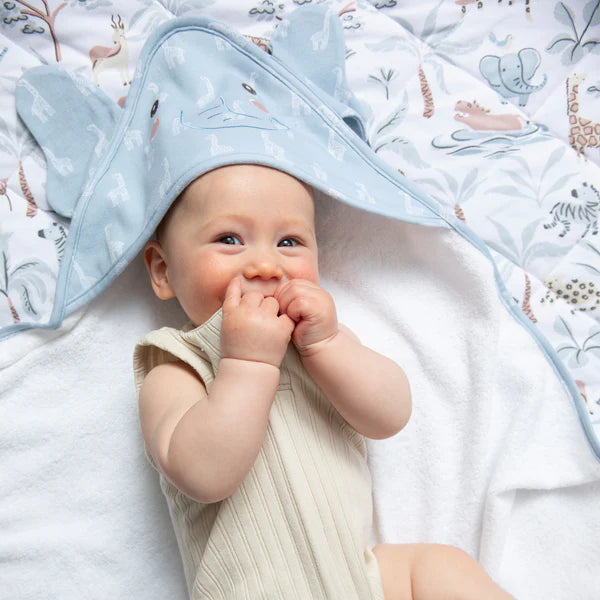 Baby Towel Hooded - Elephant