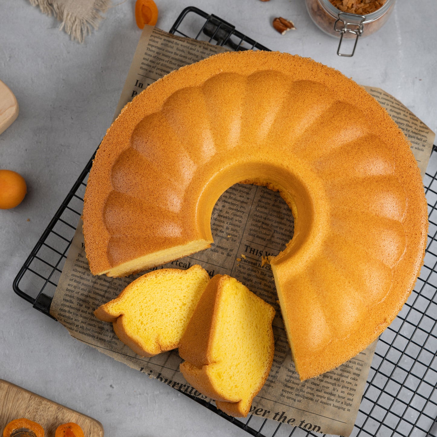 Springform Cake Pan 27cm with 2x Bases