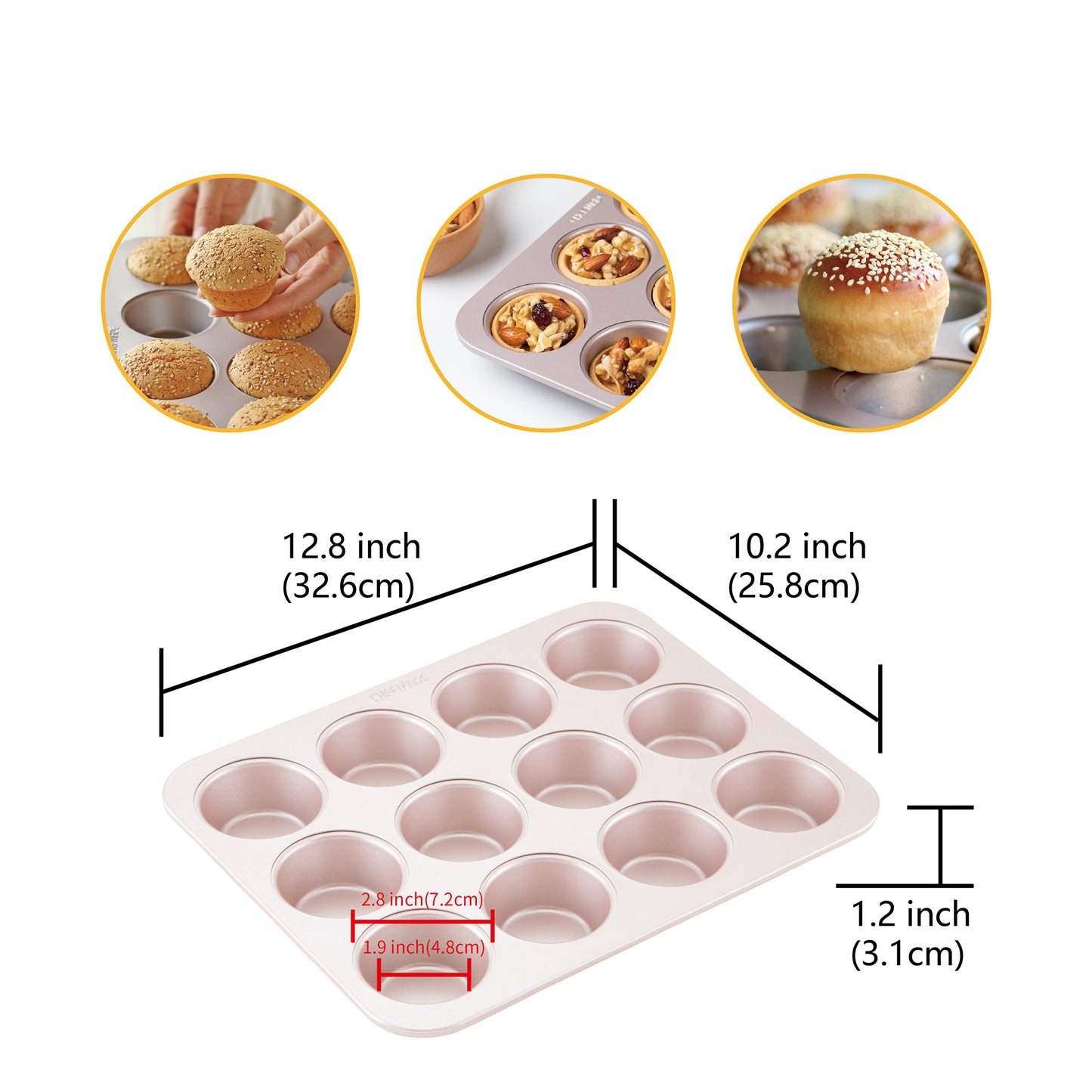 Muffin Pan - 12 Cup